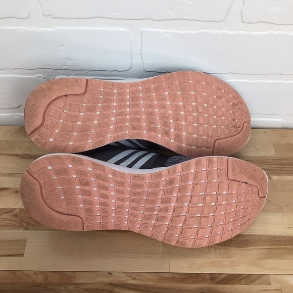 Adidas ortholite cloudfoam running shoes blue black grey pink lightweight size 7 - Picture 8 of 15